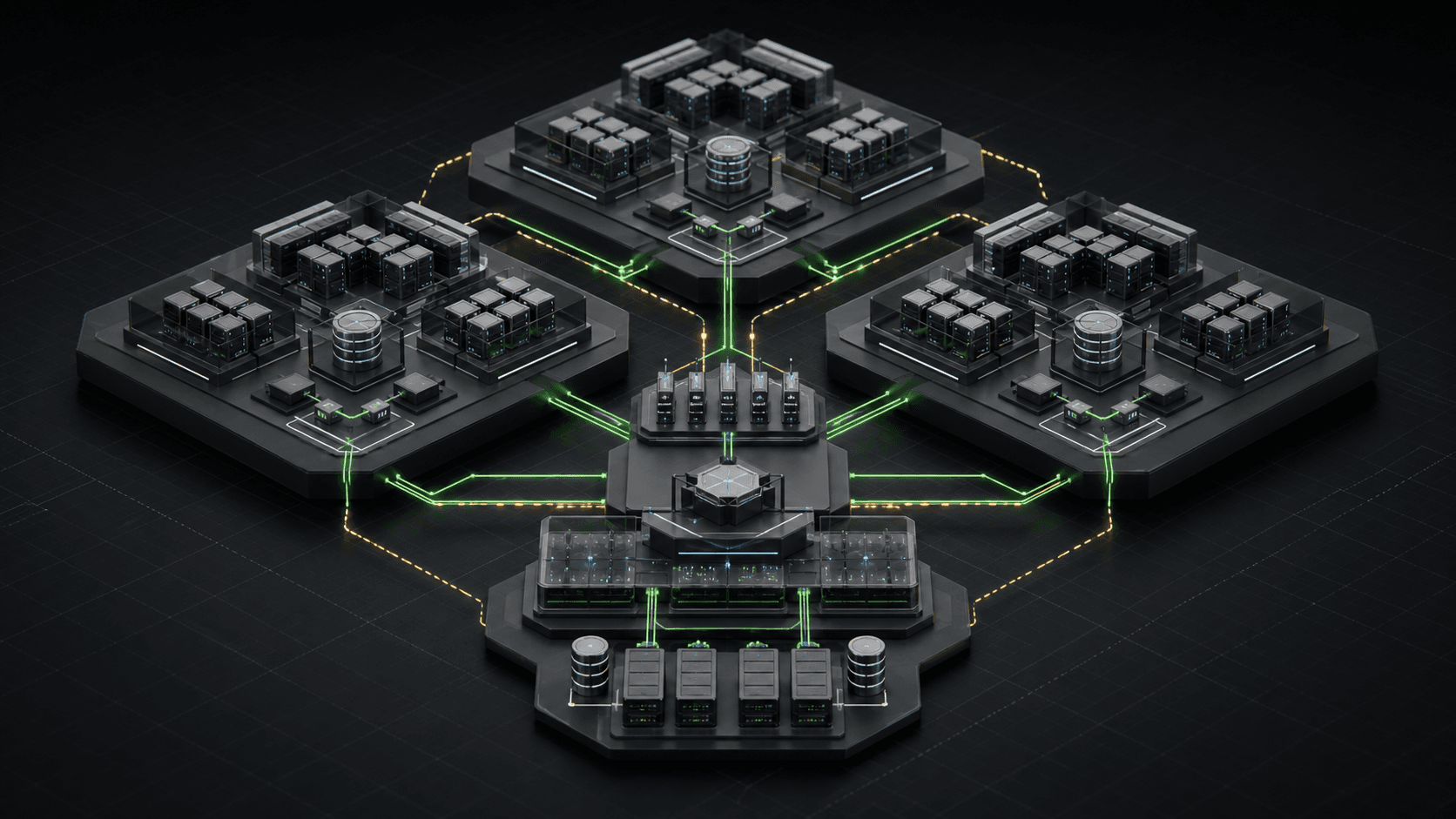 Resilient multi-zone cloud architecture with redundant services and failover paths
